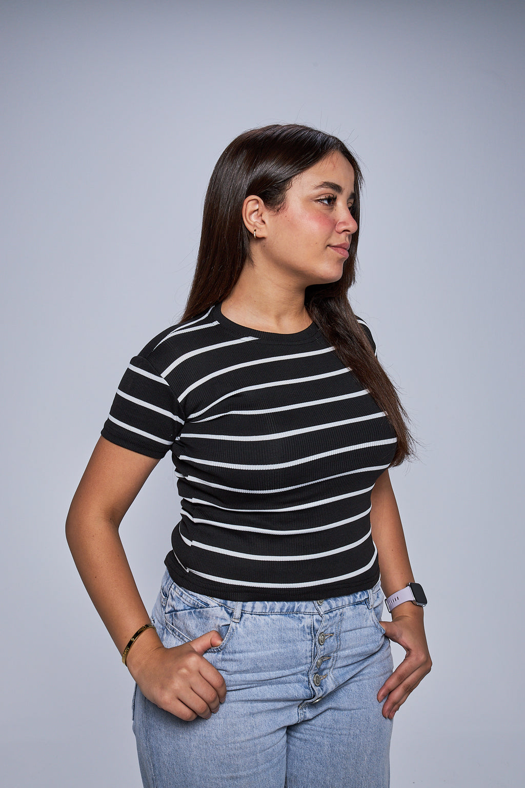 Basic top half sleeves