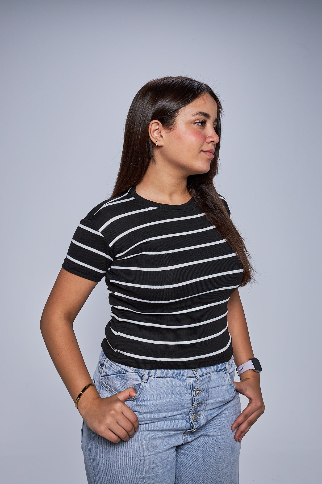 Basic top half sleeves