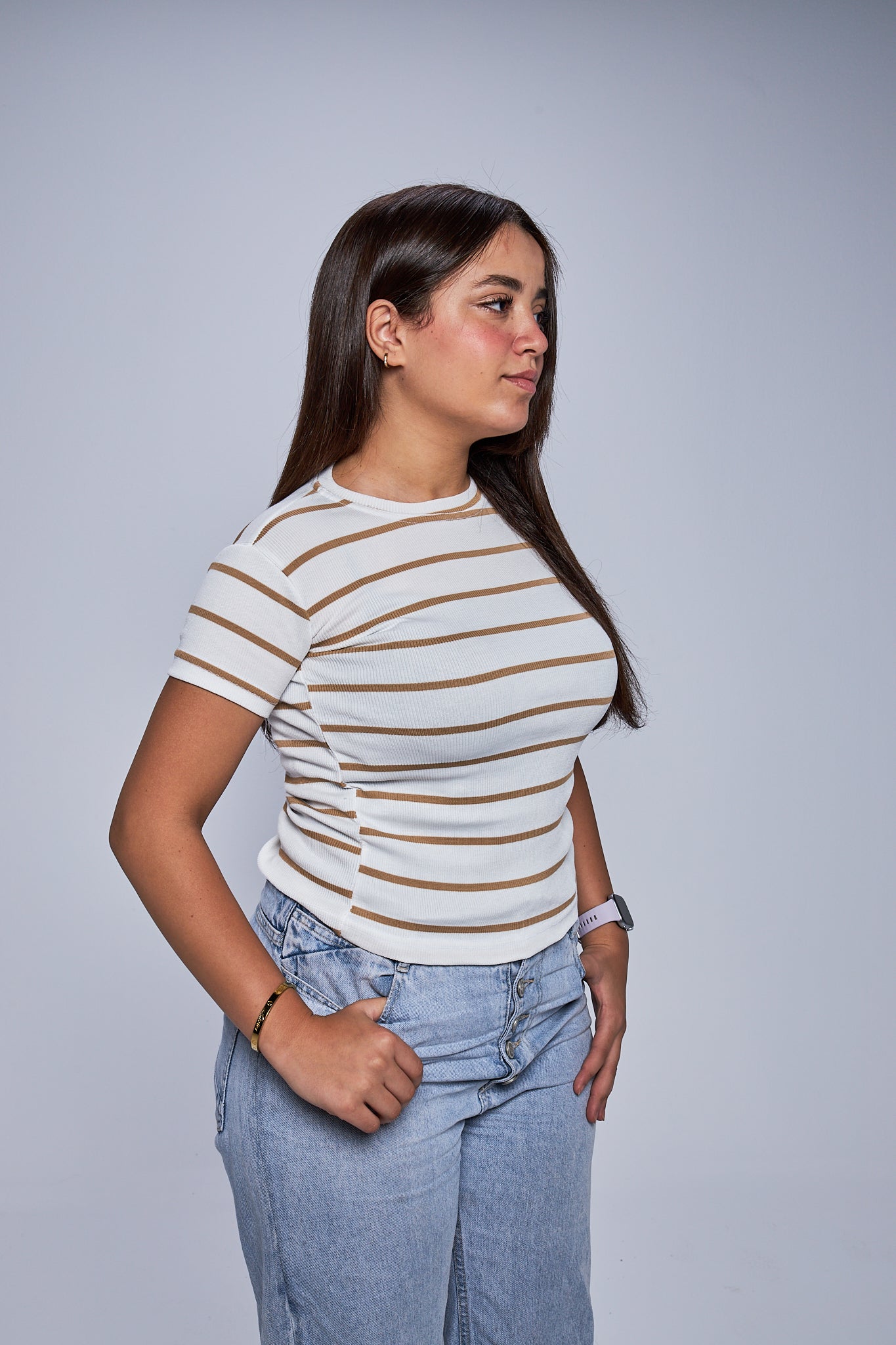 Basic top half sleeves