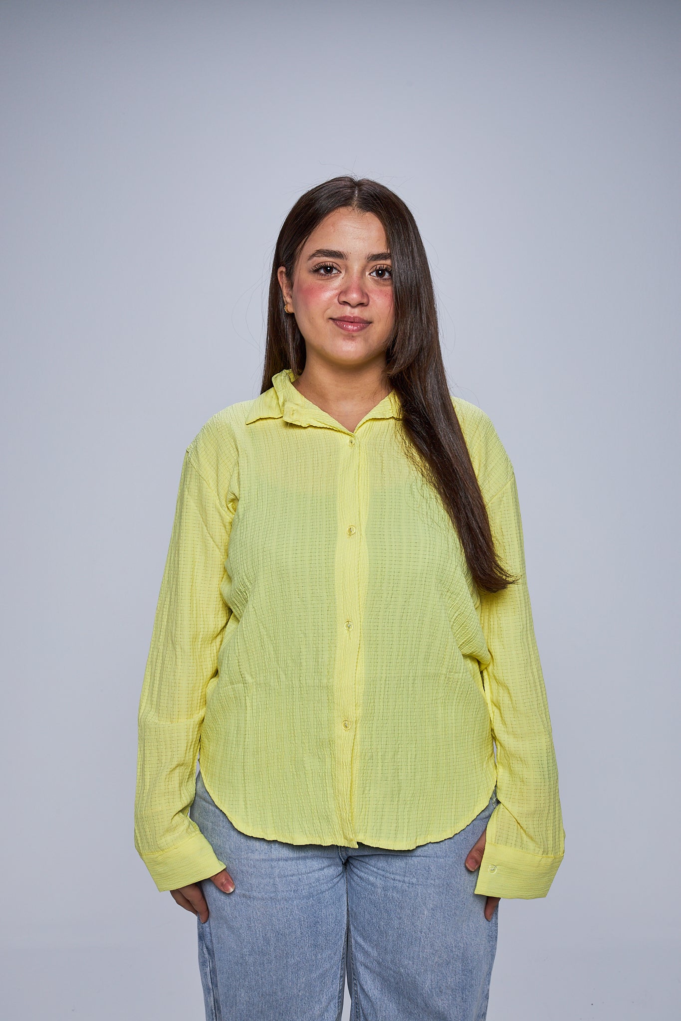 Sleeves Linen Shirt